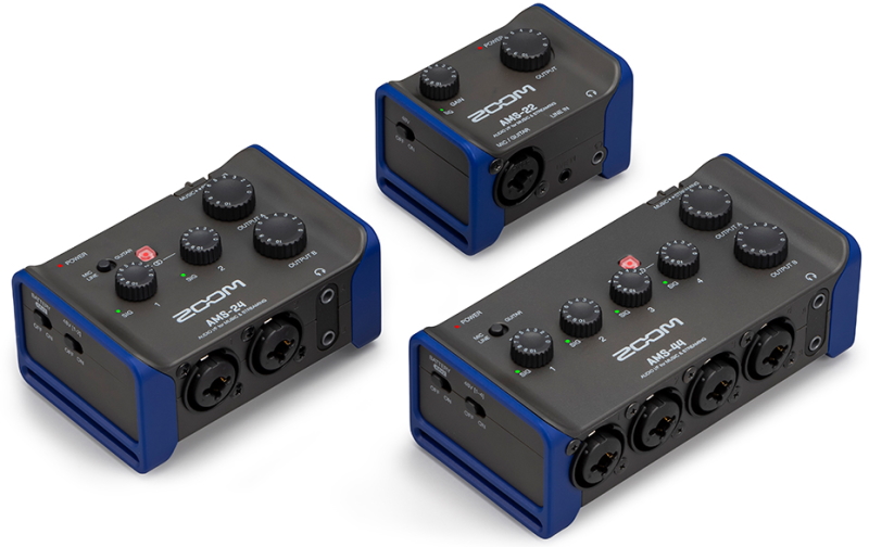 Zoom unveils the new AMS Series USB-C Audio Interfaces